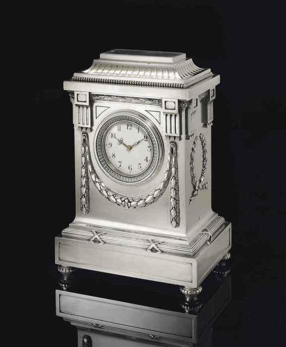 Fabergé Mantel Clock, Moscow, 1899-1908 (image courtesy of Christie’s)