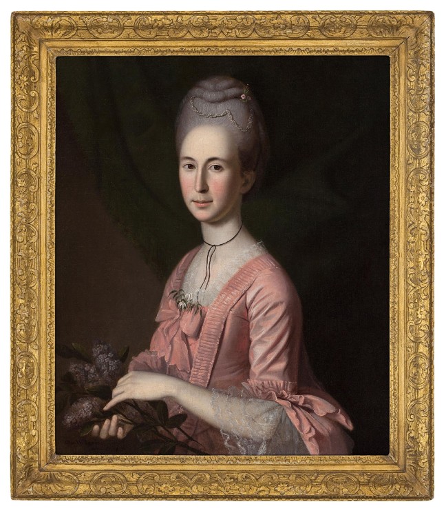 Charles Willson Peale, Elizabeth McClure, 1774-75, oil on canvas (Courtesy of the Milwaukee Art Museum)